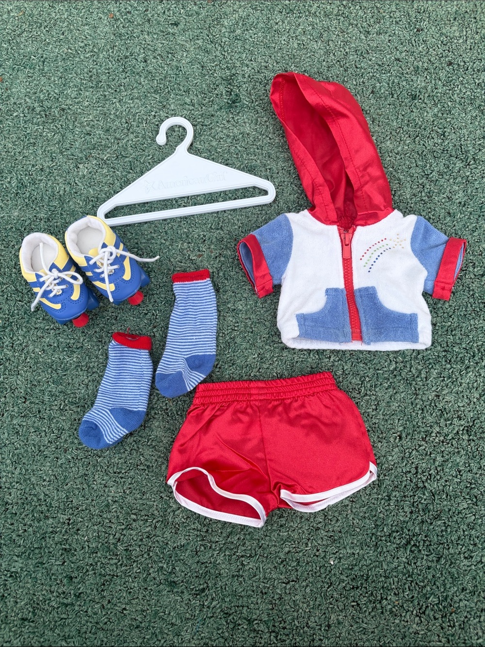 American Girl Julie Rollerskating outfit